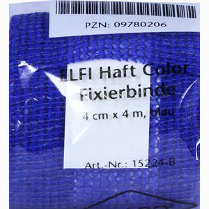 Dracoelfi Haft Color Fixierbinde 4cmx4m Blau  1 Stück - ab 3,69 €