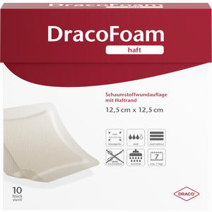 Dracofoam Haft Schaumstoffverband 12.5x12.5cm  10 Stück - ab 181,18 €
