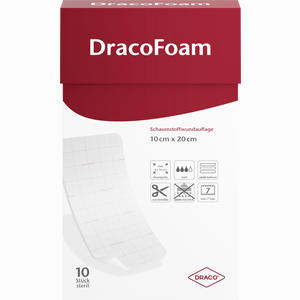 Dracofoam Schaumstoffwundauflage 10x20cm Verband 10 Stück - ab 189,37 €
