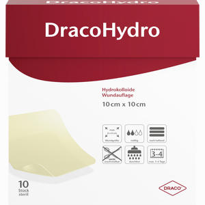 Dracohydro Hydrokolloide Wundauflage 10x10cm 10 Stück - ab 100,97 €