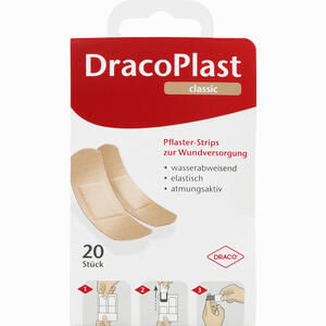 Dracoplast Classic Pflaster- Strips  20 Stück - ab 3,14 €