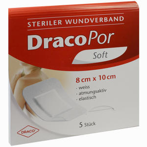 Dracopor Soft Steriler Wundverband 8x10cm  5 Stück - ab 3,73 €