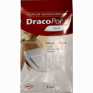 Dracopor Wundverband 20cmx10cm Steril  5 Stück - ab 8,03 €