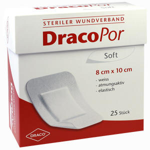 Dracopor Wundverband Steril 10x8cm  25 Stück - ab 25,86 €