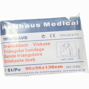 Dreiecktuch Ypsisave Weiss 1 Stück - ab 2,61 €