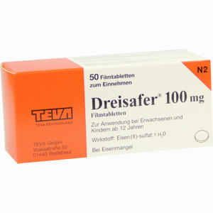 Dreisafer Filmtabletten 50 Stück - ab 0,00 &euro;