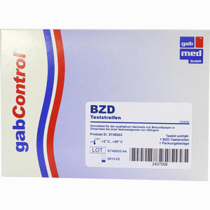 Drogentest Benzodiazepine gabmed GmbH 1 Stück - ab 0,00 &euro;