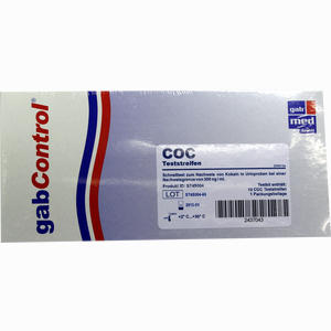 Drogentest Kokain gabmed  10 Stück - ab 0,00 €