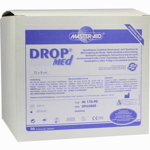 Drop Med 8x10cm Verband 50 Stück - ab 0,00 €
