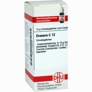 Drosera C12 Globuli 10 g - ab 7,27 €