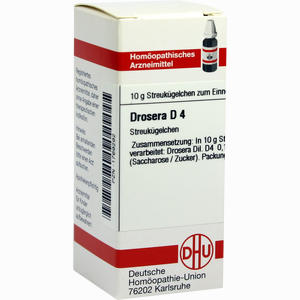 Drosera D4 Globuli DHU-Arzneimittel GmbH & Co. KG 10 g - ab 7,55 &euro;