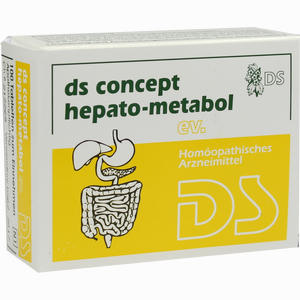 Ds Concept Hepato- Metabol Ev. Tabletten 100 Stück - ab 0,00 &euro;