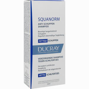Ducray Squanorm Fettige Schuppen Shampoo  200 ml