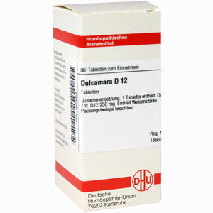 Dulcamara D12 Tabletten 80 Stück - ab 8,14 €