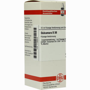Dulcamara D30 Dilution 20 ml - ab 0,00 &euro;