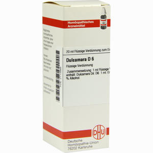 Dulcamara D6 Dilution 20 ml - ab 8,56 €