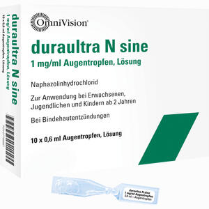 Duraultra N Sine Augentropfen  10 x 0.6 ml - ab 3,75 €