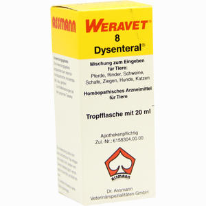Dysenteral 8 Vet Tropfen 20 ml - ab 8,17 €