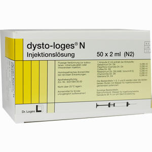 Dysto- Loges N Injektionslösung Ampullen 50 x 2 ml - ab 0,00 &euro;