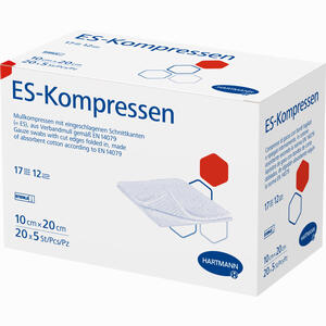 E S Kompressen Steril 10x20cm Großpackung  20 x 5 Stück - ab 41,14 €