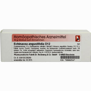 Echinacea Angustifolia D12 Globuli Dr. Reckeweg & Co 10 g - ab 6,40 €