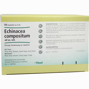 Echinacea Compositum Ad. Us. Vet. Ampullen  50 Stück - ab 94,11 €
