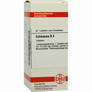 Echinacea D3 Tabletten 80 Stück - ab 7,87 €
