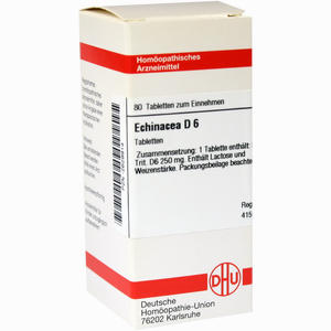 Echinacea D6 Tabletten 80 Stück - ab 8,17 €
