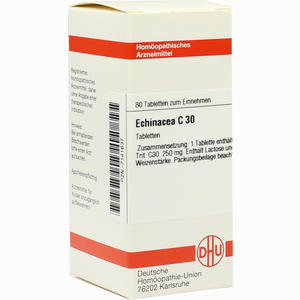 Echinacea (hab) C30 Tabletten 80 Stück - ab 0,00 &euro;