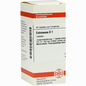 Echinacea (hab) D 1 Tabletten 80 Stück - ab 8,01 €
