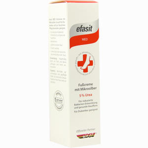 Efasit Med Fußcreme mit Mikrosilber  75 ml - ab 0,00 &euro;