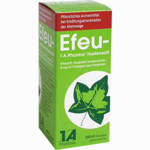 Efeu - 1 A Pharma Hustensaft  100 ml - ab 0,00 &euro;