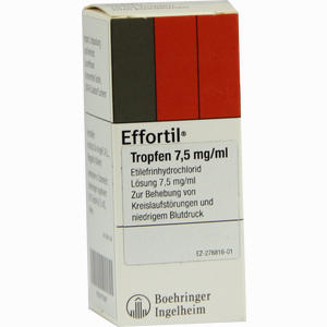 Effortil Lösung Zum Tropfen EurimPharm Arzneimittel GmbH 15 ml - ab 0,00 €