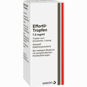 Abbildung von Effortil Tropfen  15 ml