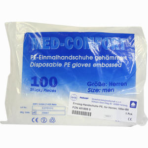 Einmal Handschuh für Herren Handschuhe  100 Stück - ab 1,47 €