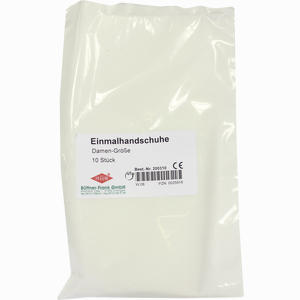 Einmal Handschuhe Untersuchung Damen  10 Stück - ab 0,77 €