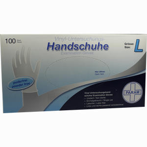 Einmal Handschuhe Vinyl Groß Puderfrei  100 Stück - ab 4,78 €