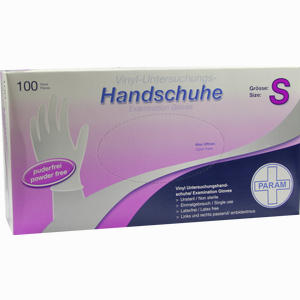 Einmal Handschuhe Vinyl Klein Puderfrei  100 Stück - ab 4,78 €