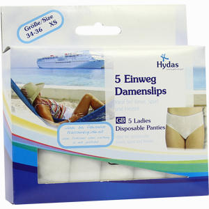 Einmal- Slip Gr. 34/36 5 Stück - ab 3,78 €