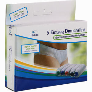 Einmal- Slip Gr. 50/52 5 Stück - ab 4,10 €