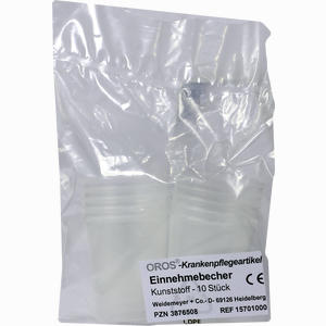 Einnehmebech Kst Grad Oros  10 Stück - ab 1,28 €