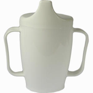 Einnehmebecher 2griffe+ Deckel 12mm Weiß 1 Stück - ab 2,52 €