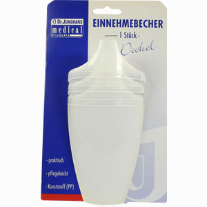 Einnehmebecher M. Griff+ 3deckel 4+ 8+ 12mm Milchig 1 Stück - ab 2,81 €