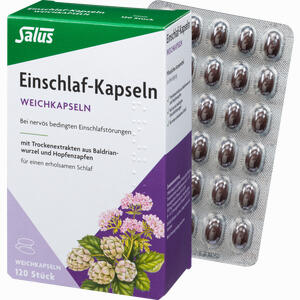 Einschlaf- Kapseln Salus  120 Stück - ab 0,00 &euro;
