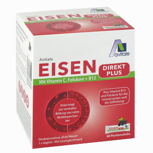 Eisen Direkt Plus Vitamin C+ Folsäure+ B12 60 Stück - ab 14,18 &euro;