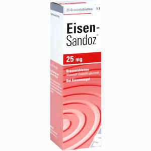 Eisen Sandoz Brausetabletten 20 Stück - ab 0,00 &euro;