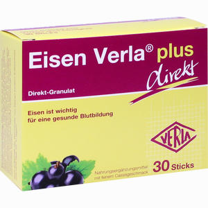 Eisen Verla Plus Direkt- Sticks Granulat 30 Stück - ab 8,09 €