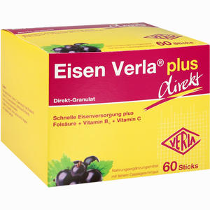 Eisen Verla Plus Direkt- Sticks Granulat 60 Stück - ab 13,85 €