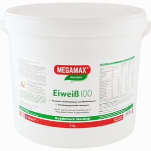 Eiweiss 100 Neutral Megamax Pulver 5 KG - ab 0,00 &euro;