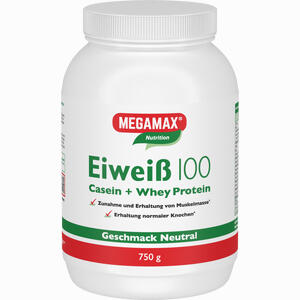 Eiweiss 100 Neutral Megamax Pulver 750 g - ab 26,92 €